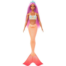 Mattel Barbie Pohádková mořská panna - žlutá