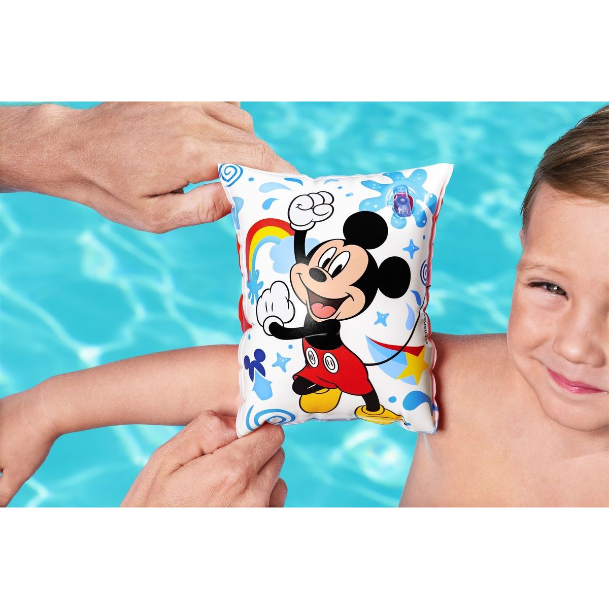 Bestway Rukávky nafukovací Mickey Mouse 23 x 15 cm
