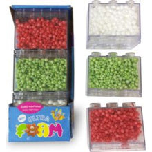 Ultra Foam mini balení 3 ks - zelená, červená, bílá modelovací hmota