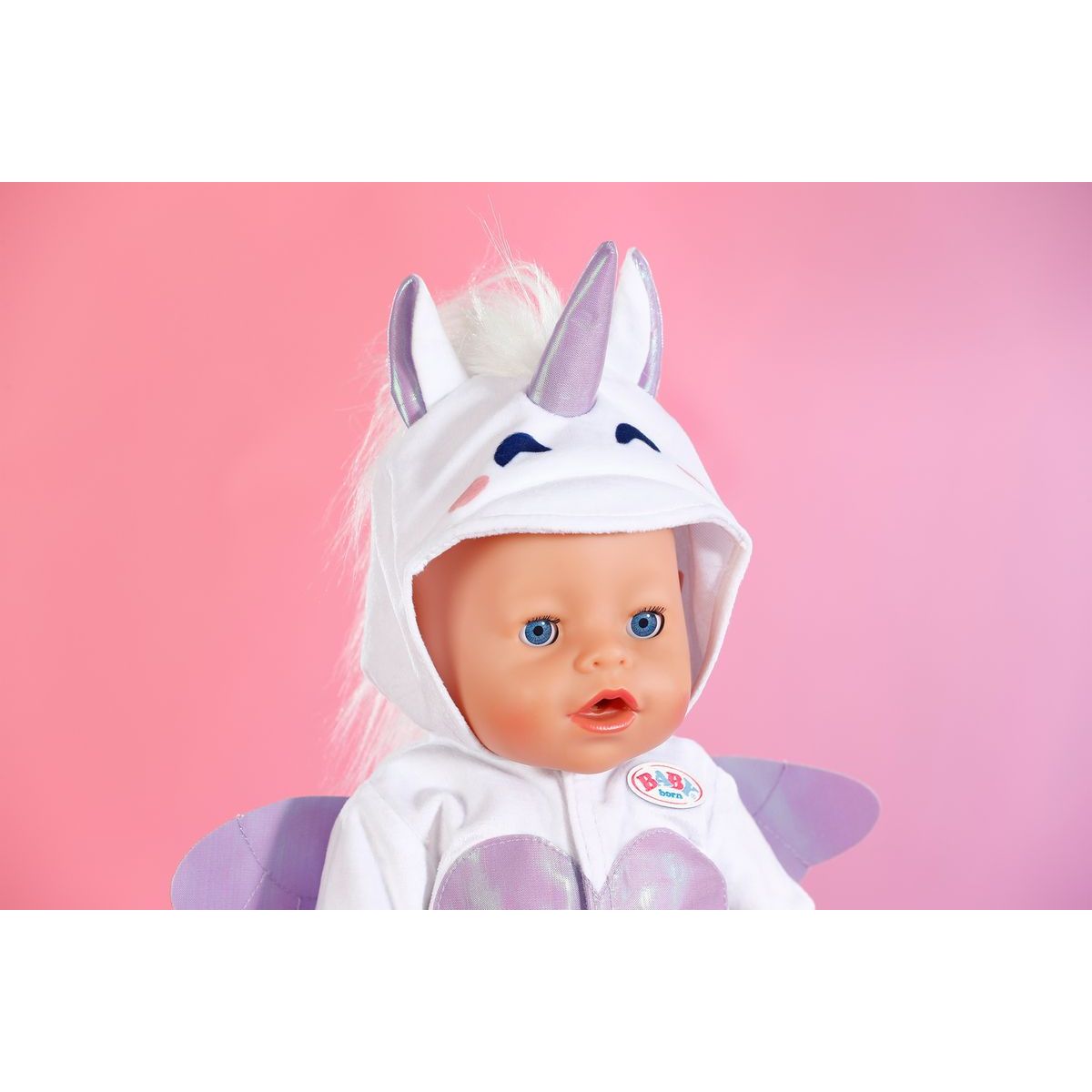 Baby Born Kostým Jednorožec fialový 43 cm