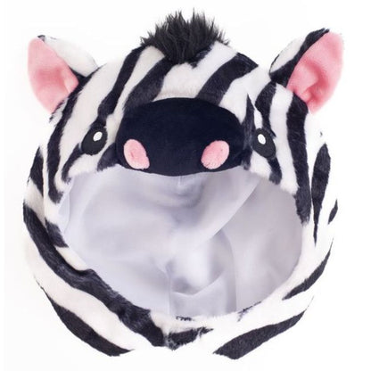 TM Toys Hoody Kin Academy Plyšové prasátko Mimi s kapucí zebry 30 cm