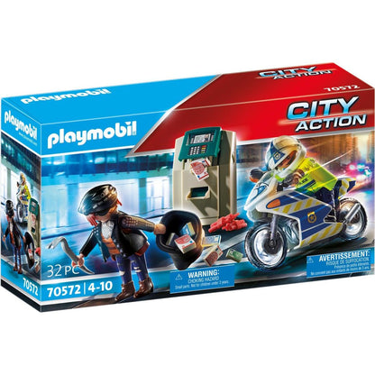PLAYMOBIL® 70572 Policejní motorka Pronásledování lupiče