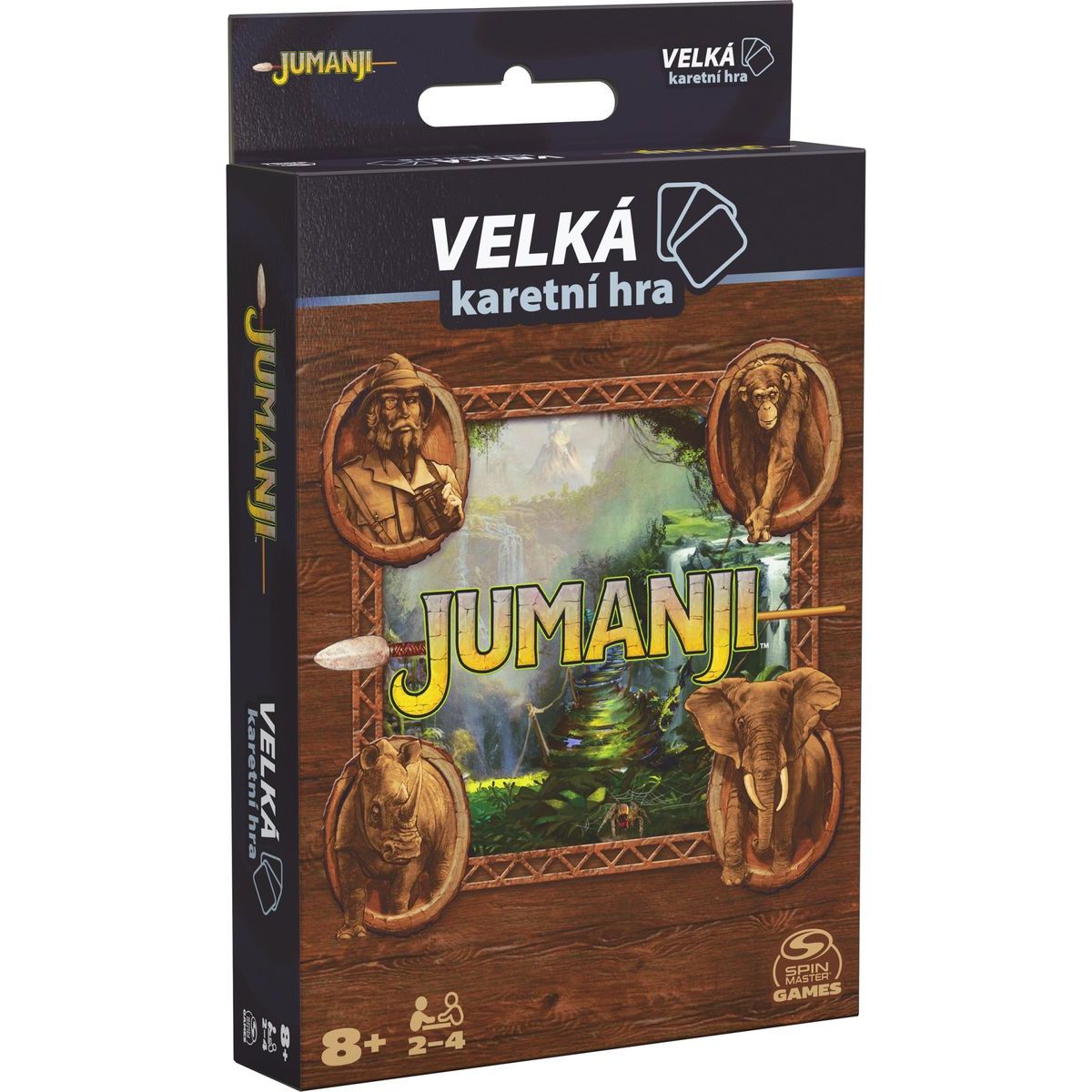 Spin Master Games Jumanji karetní verze CZ
