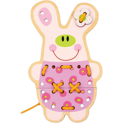 Tooky Toy Dřevěná provlékací zvířátka