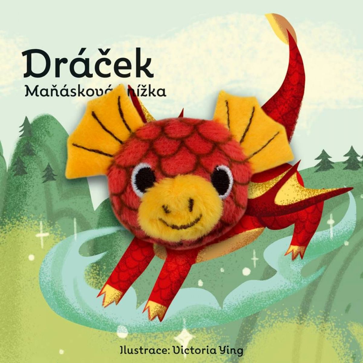 Maňásková knížka dráček
