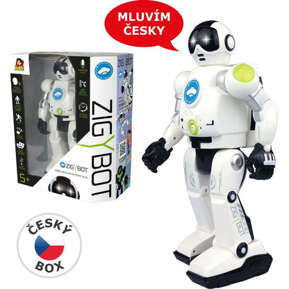 Made Interaktivní robot Zigy - Černý