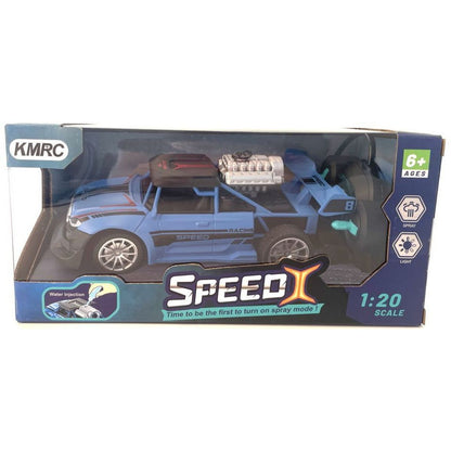 Alltoys Závodní RC auto s efektem kouře modré