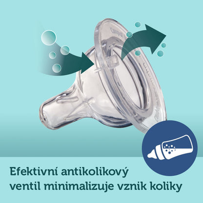 Canpol babies Lahev se širokým hrdlem Royal Baby 120 ml modrá