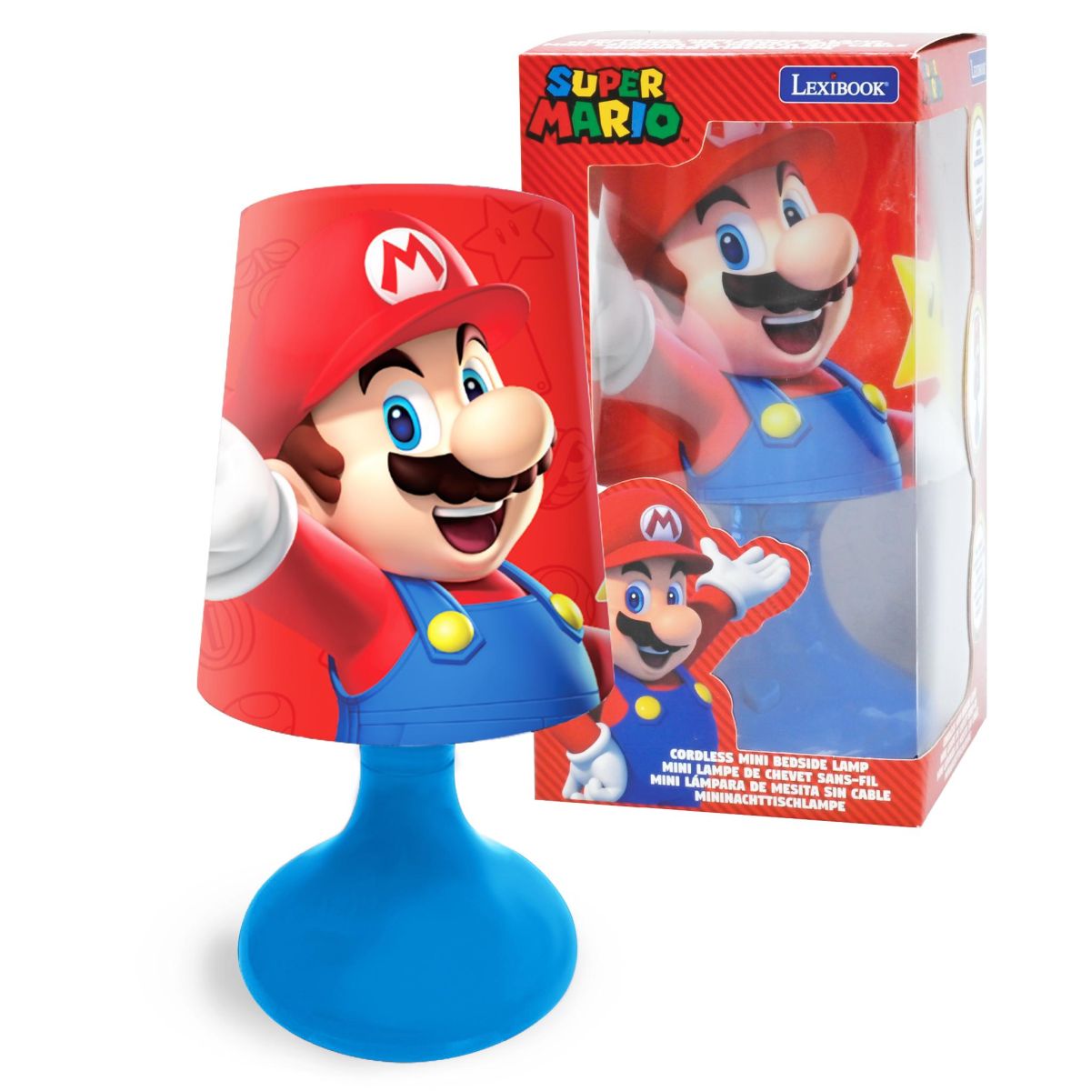 Lexibook Bezdrátová stolní lampička Super Mario