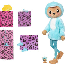 Barbie Cutie Reveal Barbie v kostýmu Medvědice v modrém kostýmu Delfína