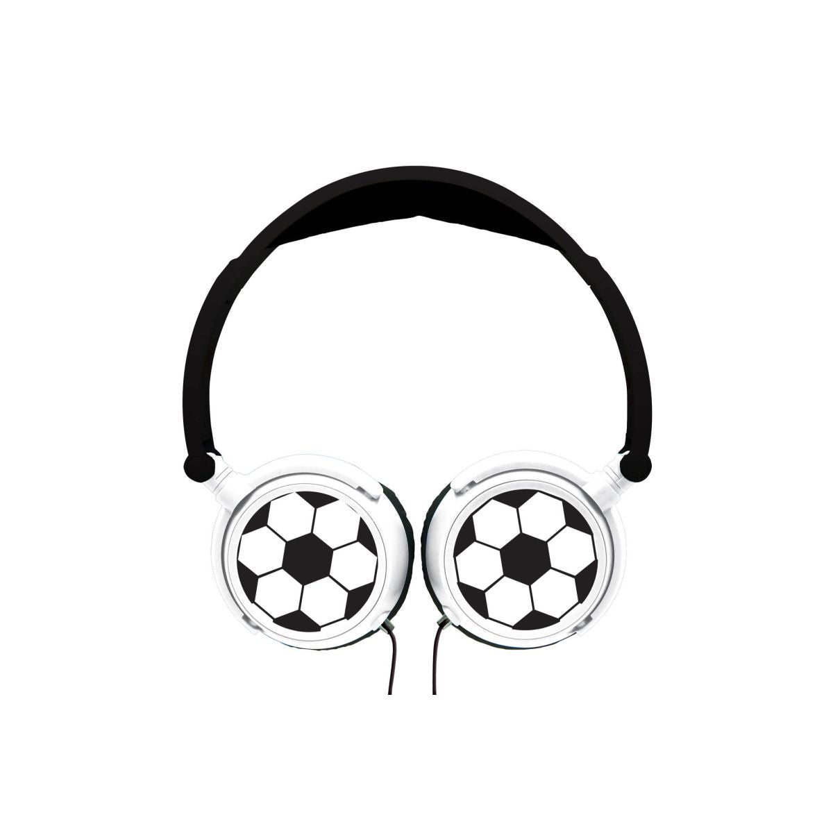 Lexibook Skládací drátová sluchátka Fotbal s limitem hlasitosti