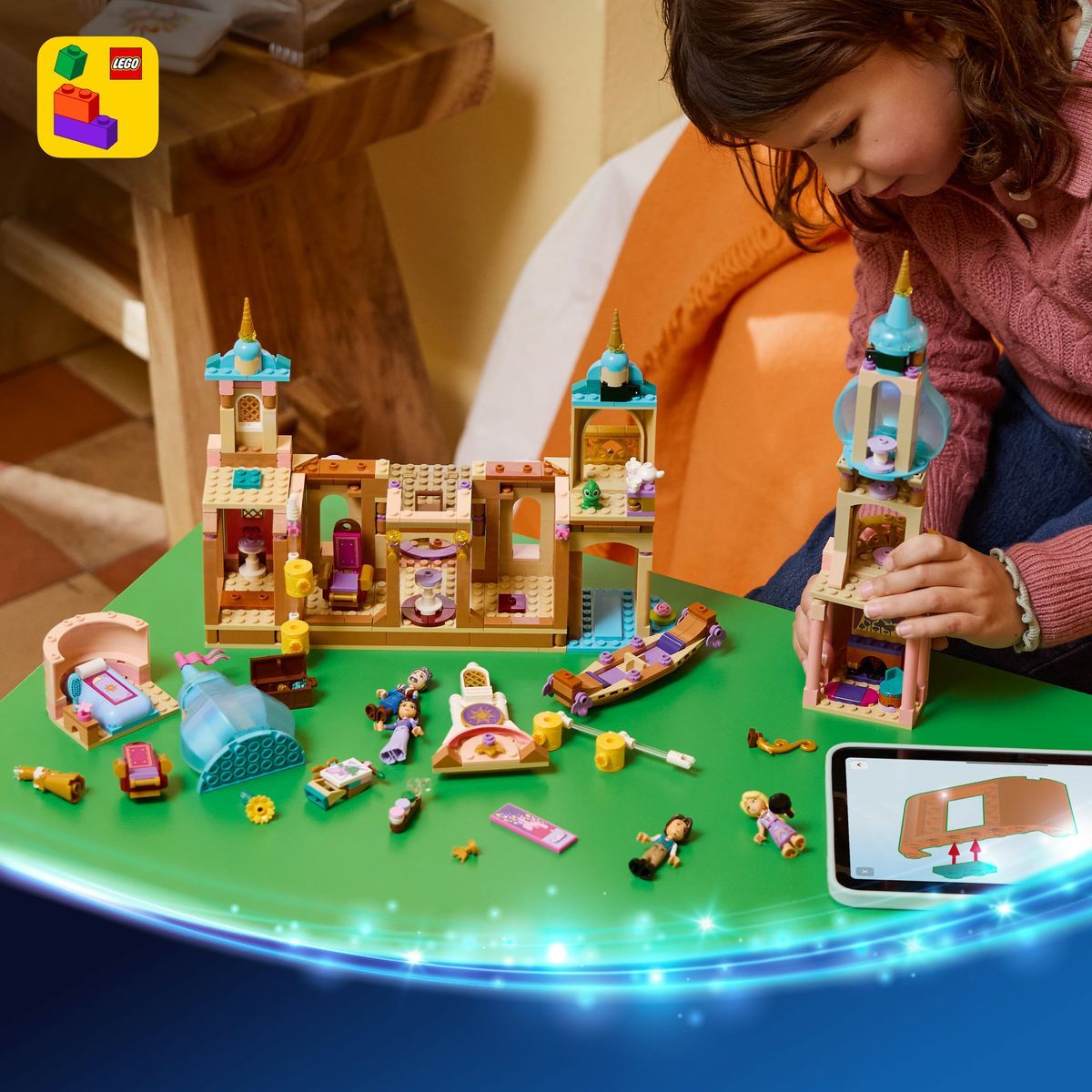 LEGO® Disney 43297 Zámek princezny Lociky