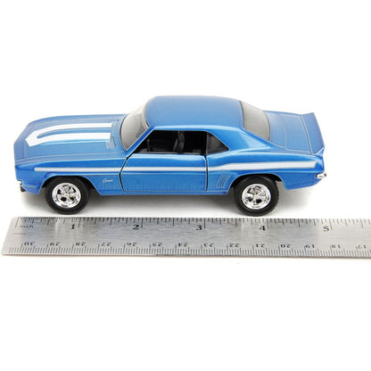 Jada Rychle a zběsile Twin Pack Chevrolet Camaro 1969 a Dodge Charge Wide Body 1968, 1:32 Wave