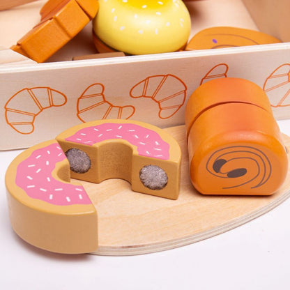Bigjigs Toys Krájecí pečiva v krabičce