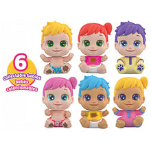 Baby Buppies miminko Kluk modré vlasy jídlo
