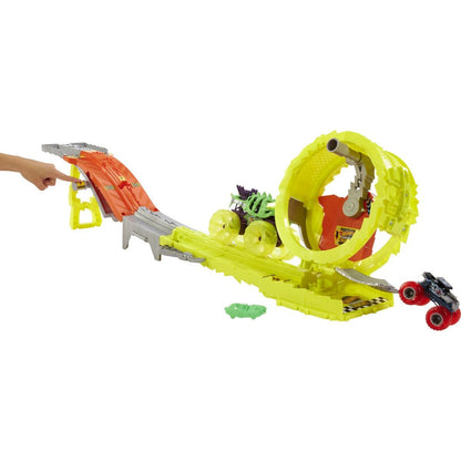 Hot Wheels Monster Trucks Power Smashers dráha masivní destrukce