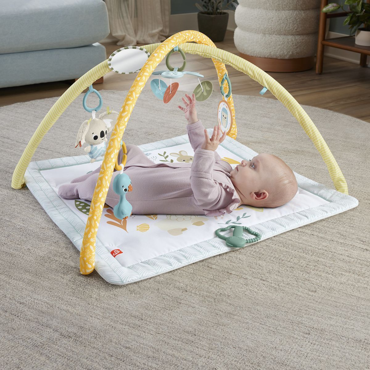 Fisher-Price Hrací dečka se senzorickými hračkami