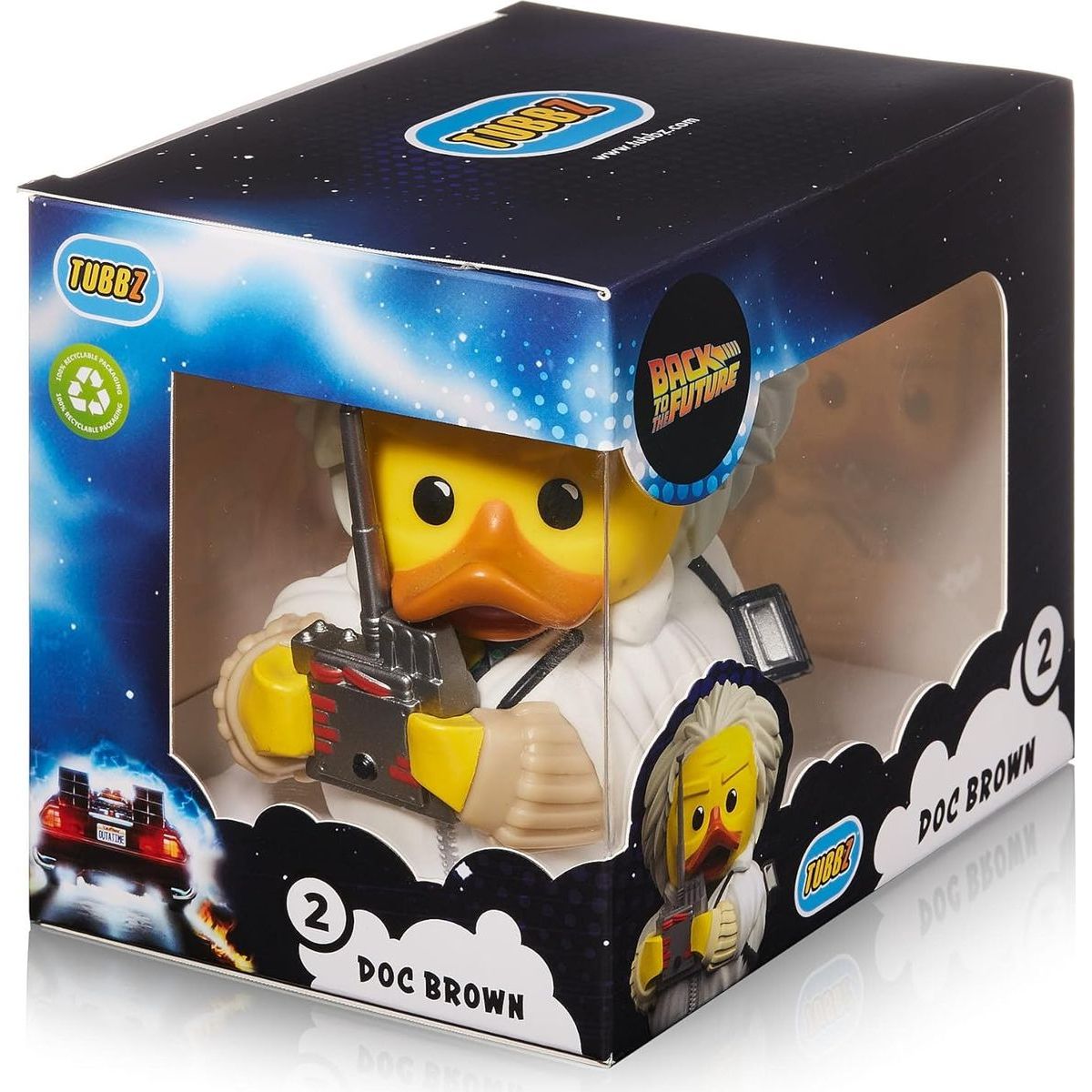 Tubbz kachnička Návrat do Budoucnosti Doc Brown