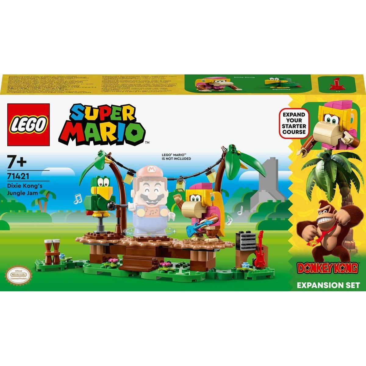 LEGO® Super Mario™ 71421 Dixie Kong a koncert v džungli - rozšiřující set