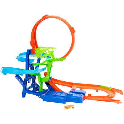 Hot Wheels Stunt tracks srážka ve vzduchu dráha