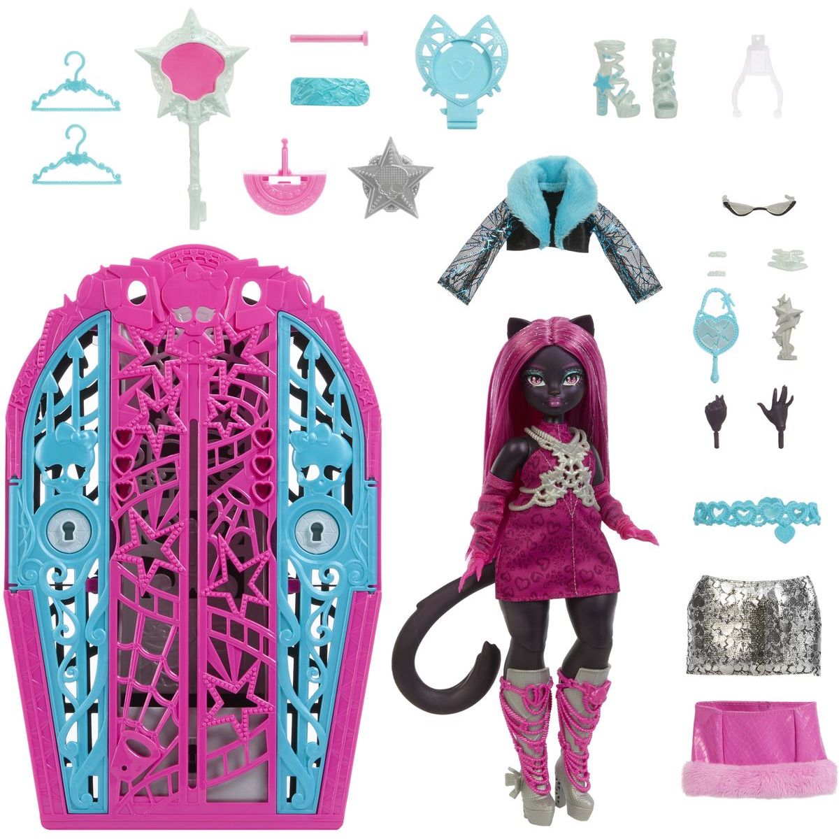 Monster High skulltimate secrets hauntlywood mysteries panenka Catty Noir