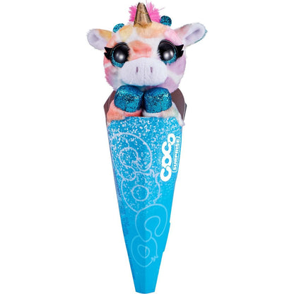 COCO Fantasy plyšové zvířátko s překvapením kravička 24 cm