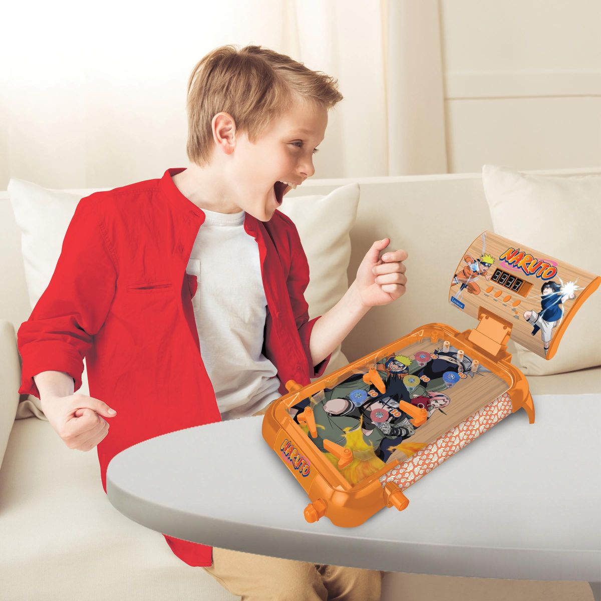 Lexibook Elektronický stolní pinball Naruto