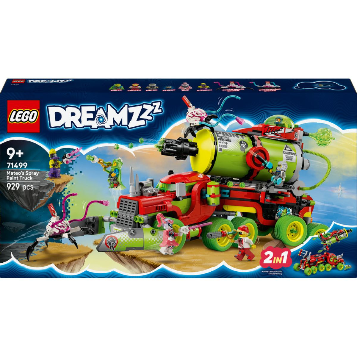 LEGO® DREAMZzz™ 71499 Mateovo vozidlo v podobě barvy ve spreji