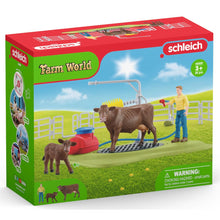 Schleich 42529 Mycí stanice pro krávy