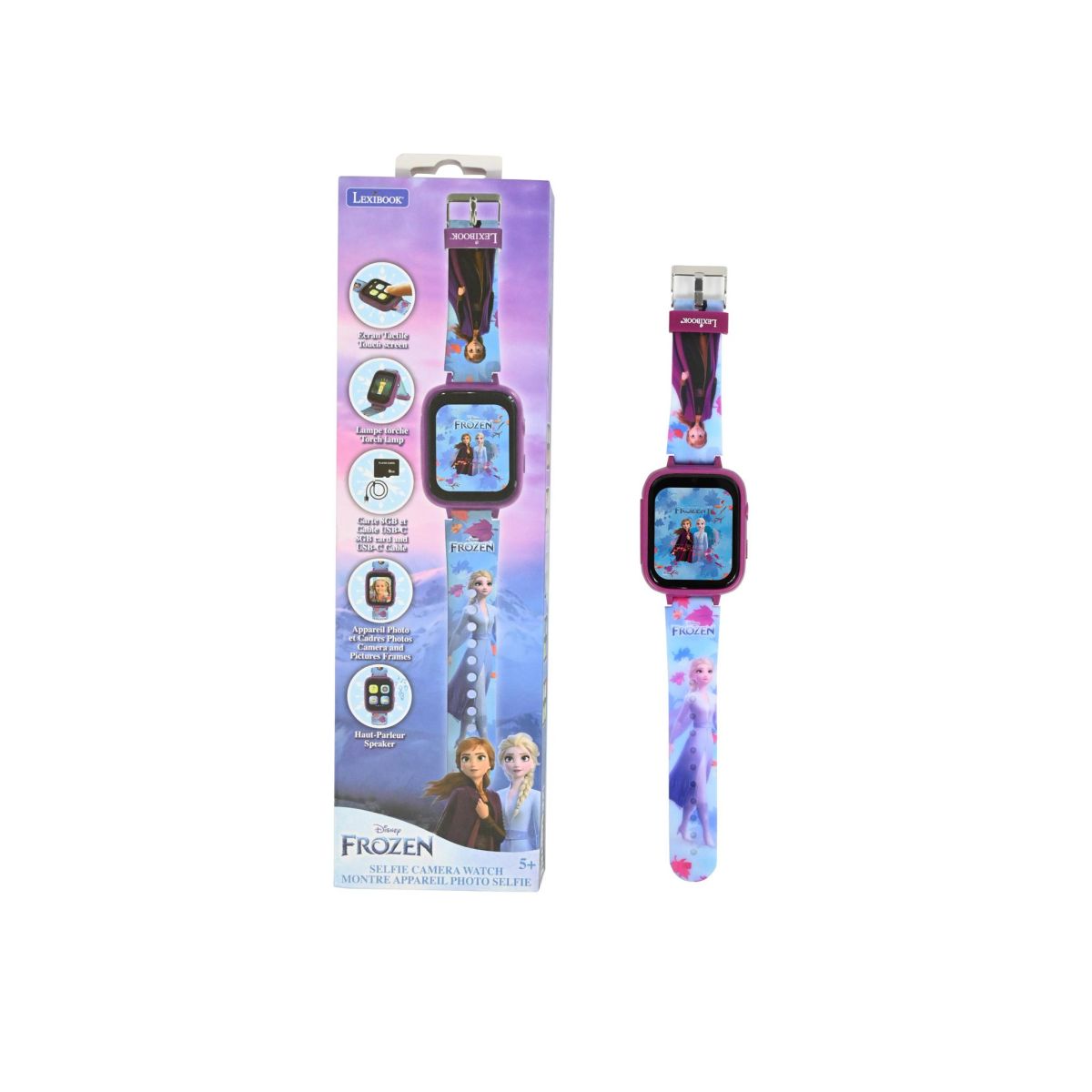 Lexibook Hodinky s kamerou Frozen a 8GB SD kartou