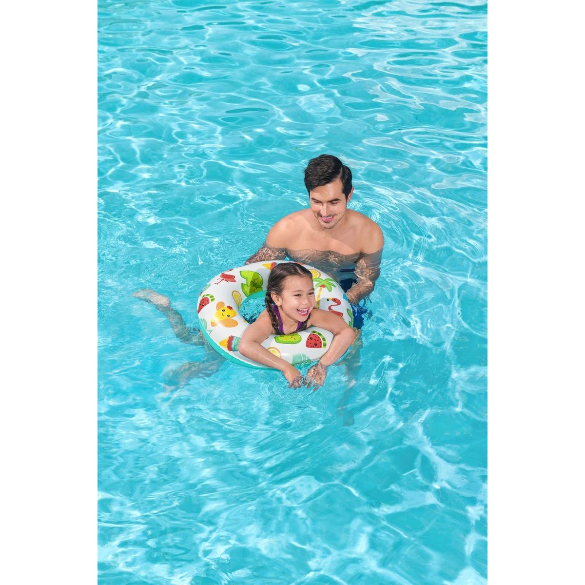 Bestway Nafukovací kruh 61 cm Tropical Plameňák