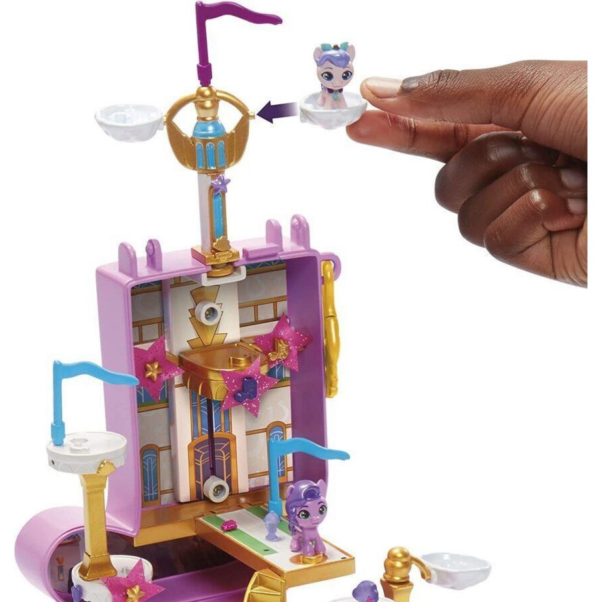 Hasbro My Little Pony Miniworld hrací sada v kufříku Zephyr Heights