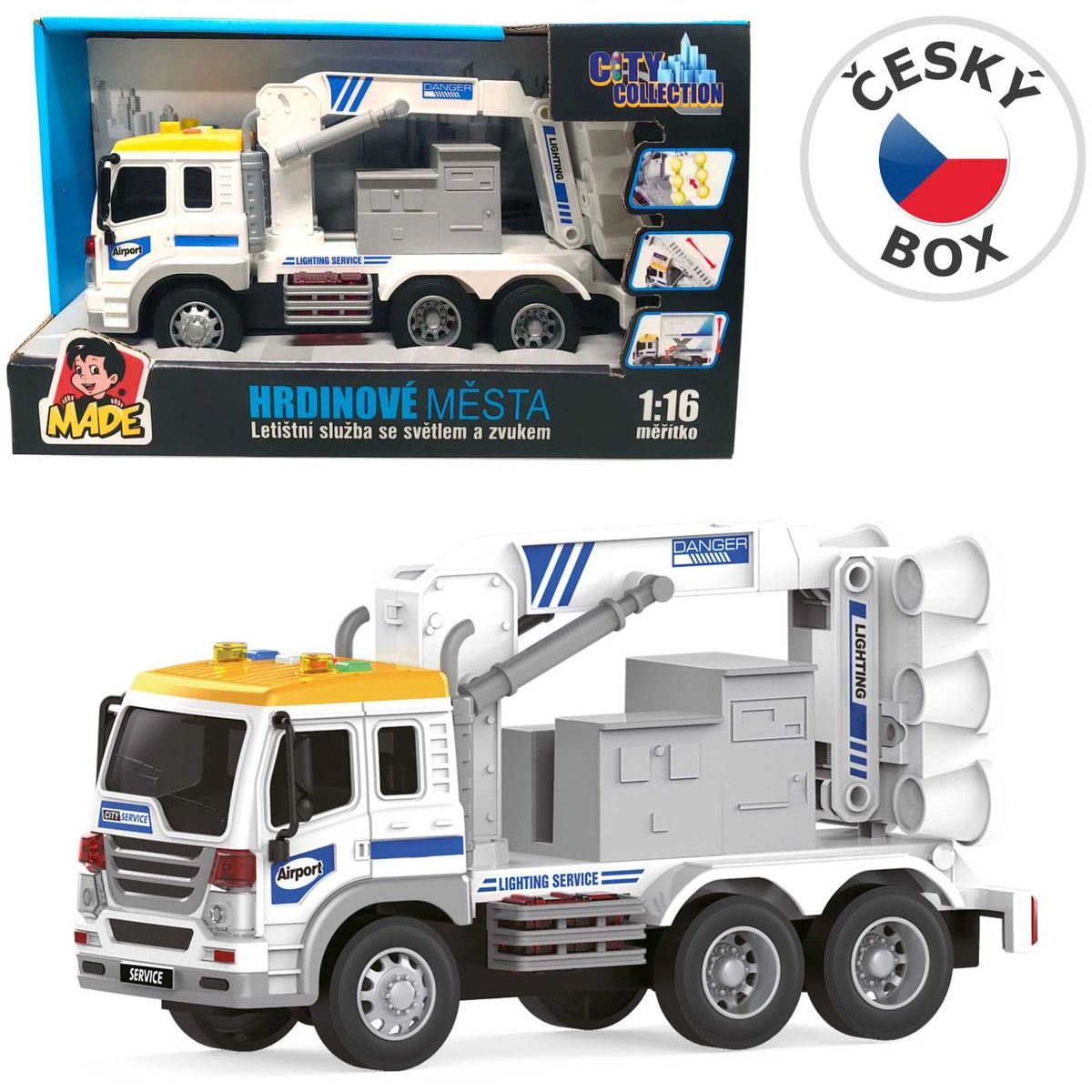 MaDe Auto letištní služby, vysunovací navigační světlo 26 cm
