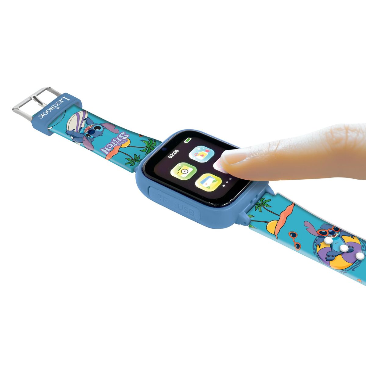 Lexibook Hodinky s kamerou Stitch a 8GB SD kartou