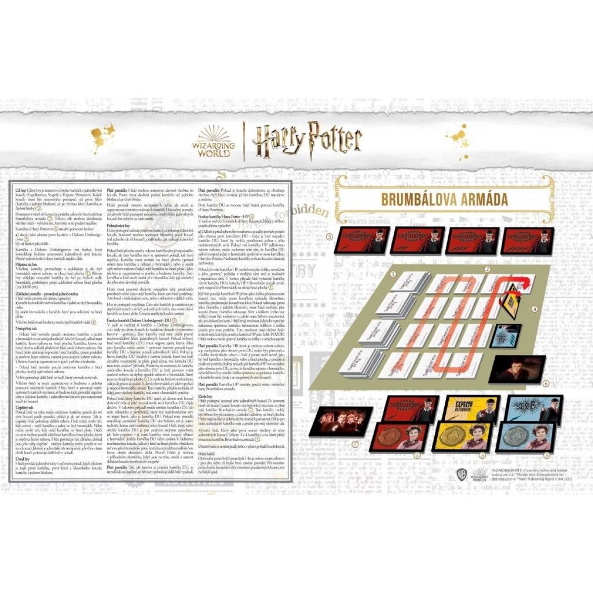 Efko Harry Potter Brumbálova armáda - rodinná společenská hra