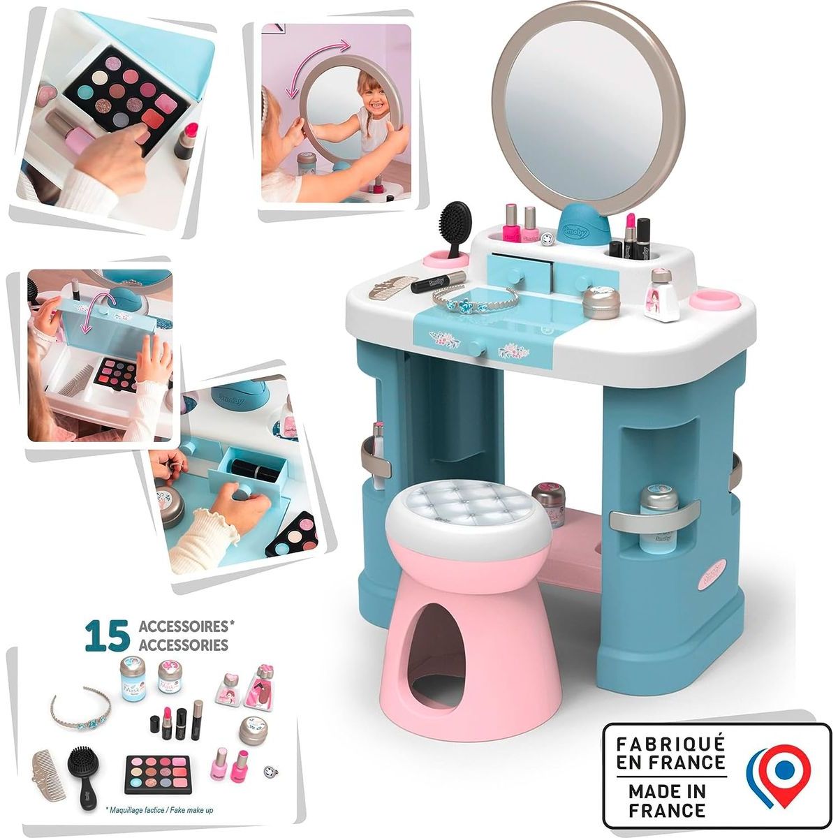Smoby My Beauty Toaletní stolek se židličkou
