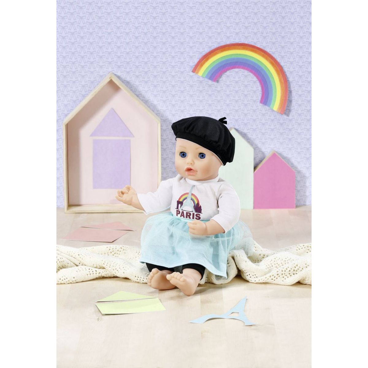 Dolly Moda Oblečení Paříž 43 cm