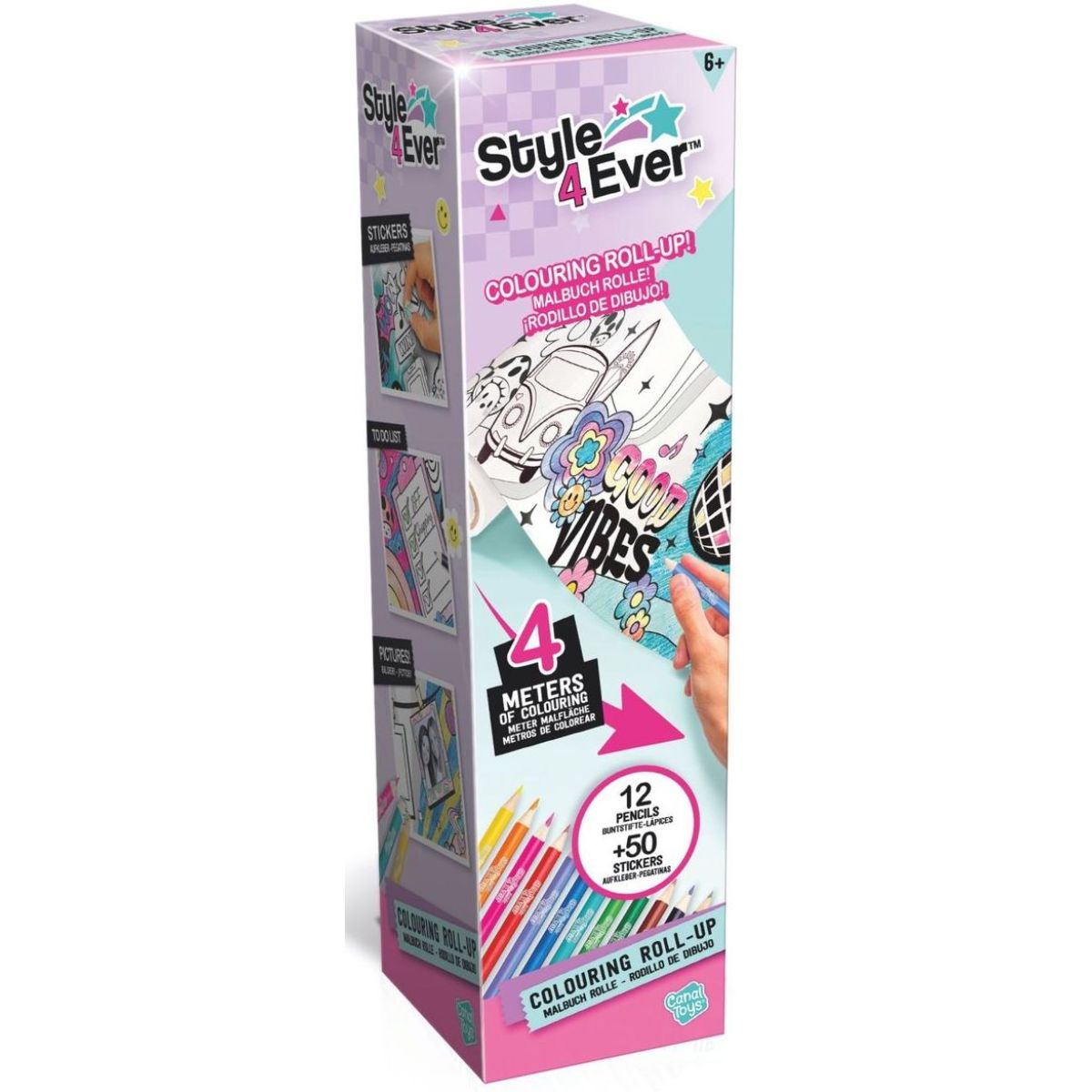Style4Ever Omalovánky v roli