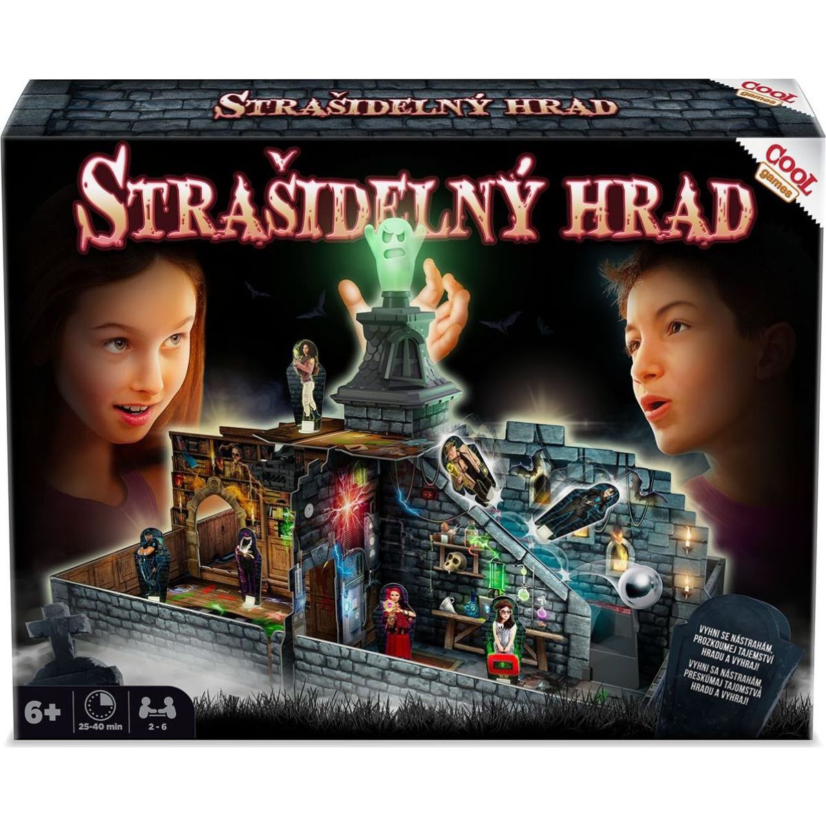 Cool Games Hra Strašidelný hrad - Poškozený obal