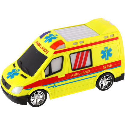 Teddies Auto RC ambulance plast 20 cm 27 MHz