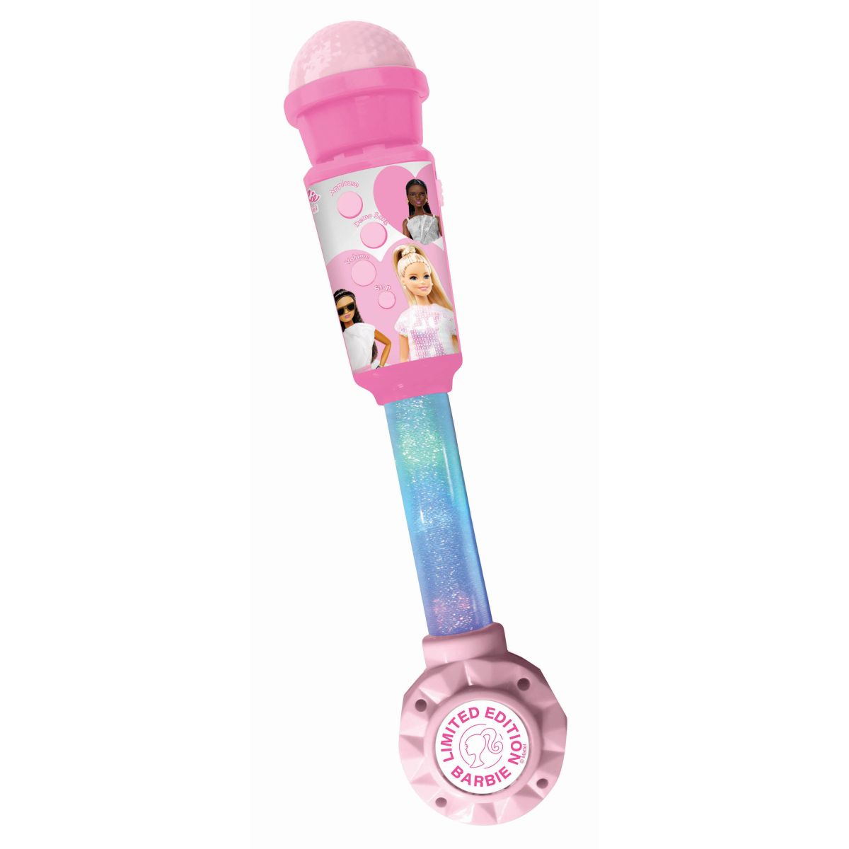 Lexibook Svítící trendy mikrofon Barbie s melodiemi