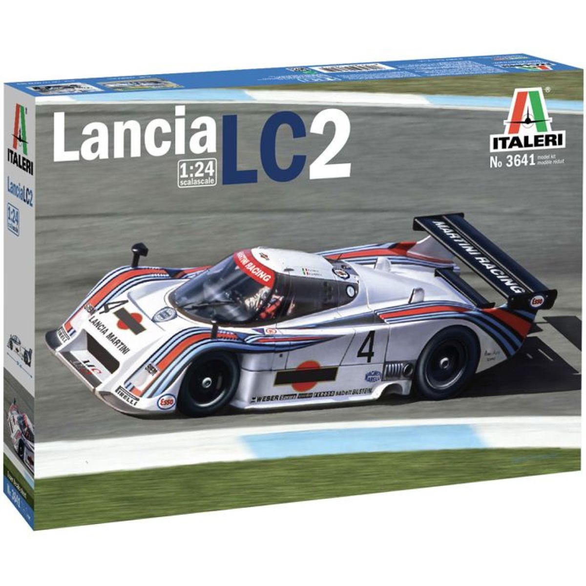 Italeri Model Kit auto 3641 Lancia LC2 1 : 24 - Poškozený obal