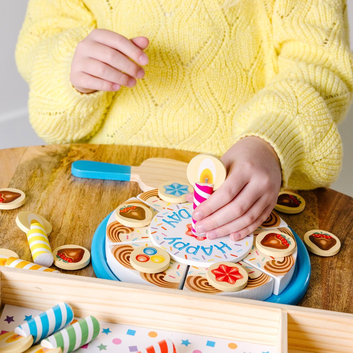 Melissa & Doug narozeninová dort set