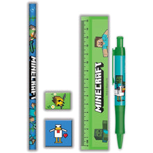 Minecraft školní set v pouzdře