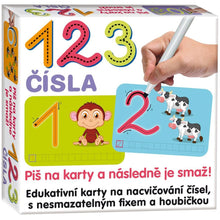 Dohany Tabulka napiš a smaž mix Čísla