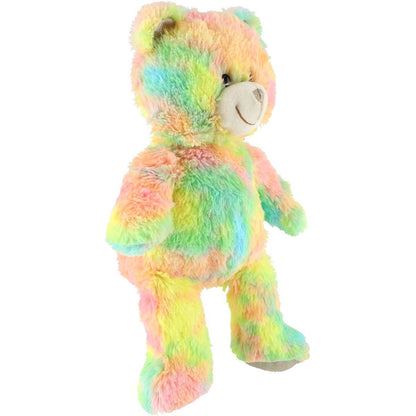 Snílek medvěd duhový plyš 40 cm na baterie