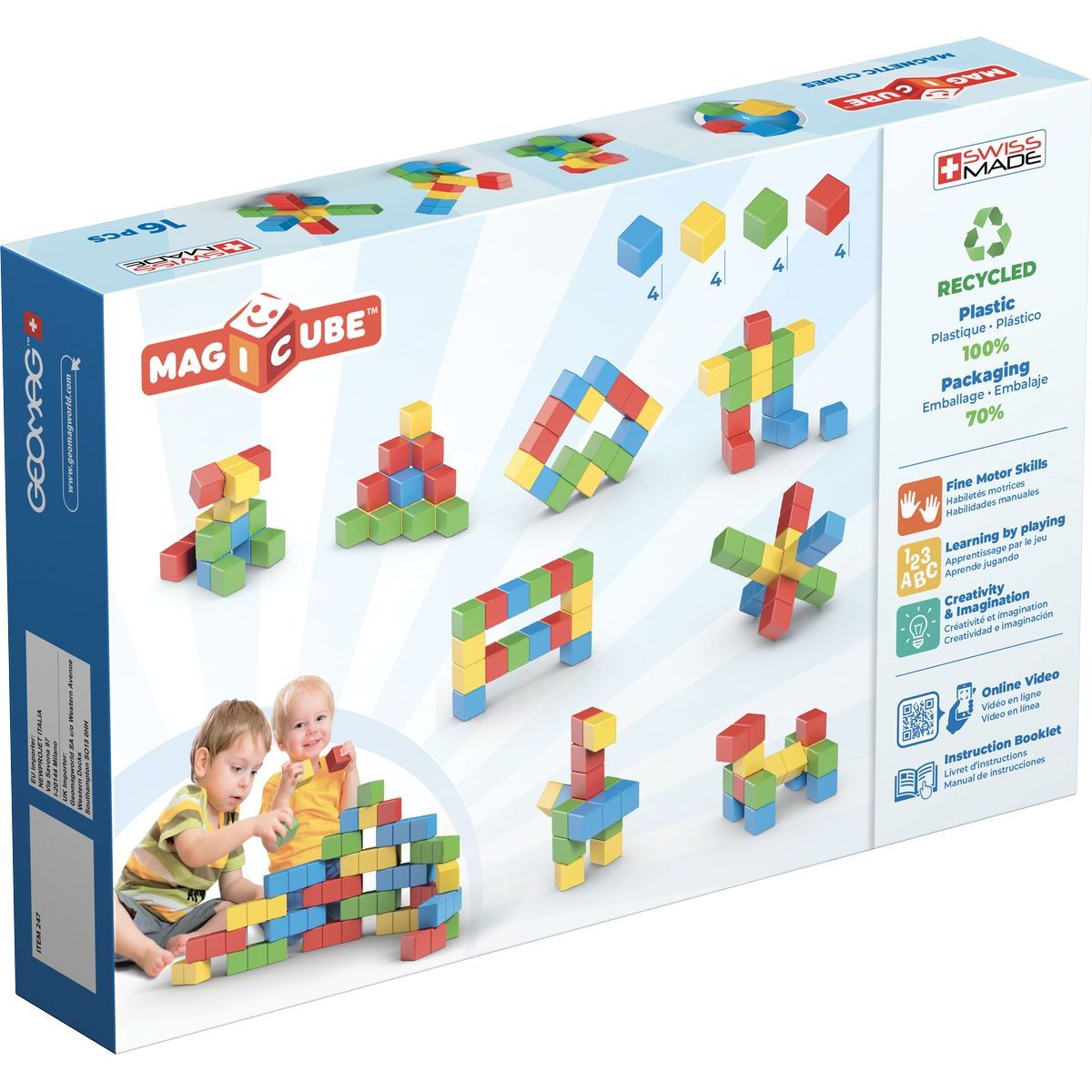 Geomag Magicube Creative 16 dílků