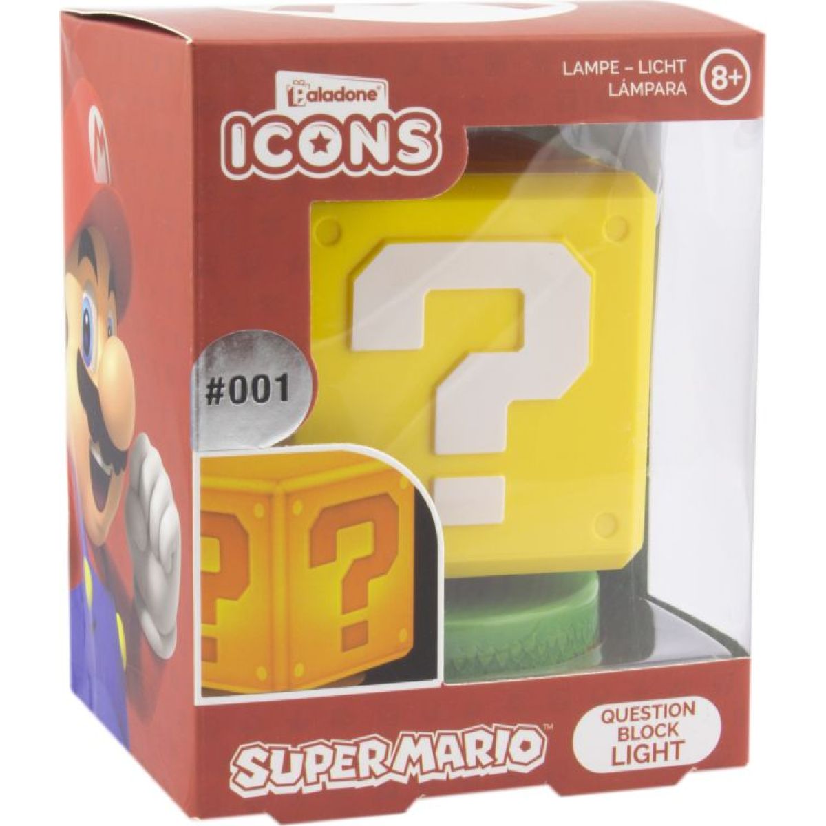 Icon Light Super Mario - Question blok