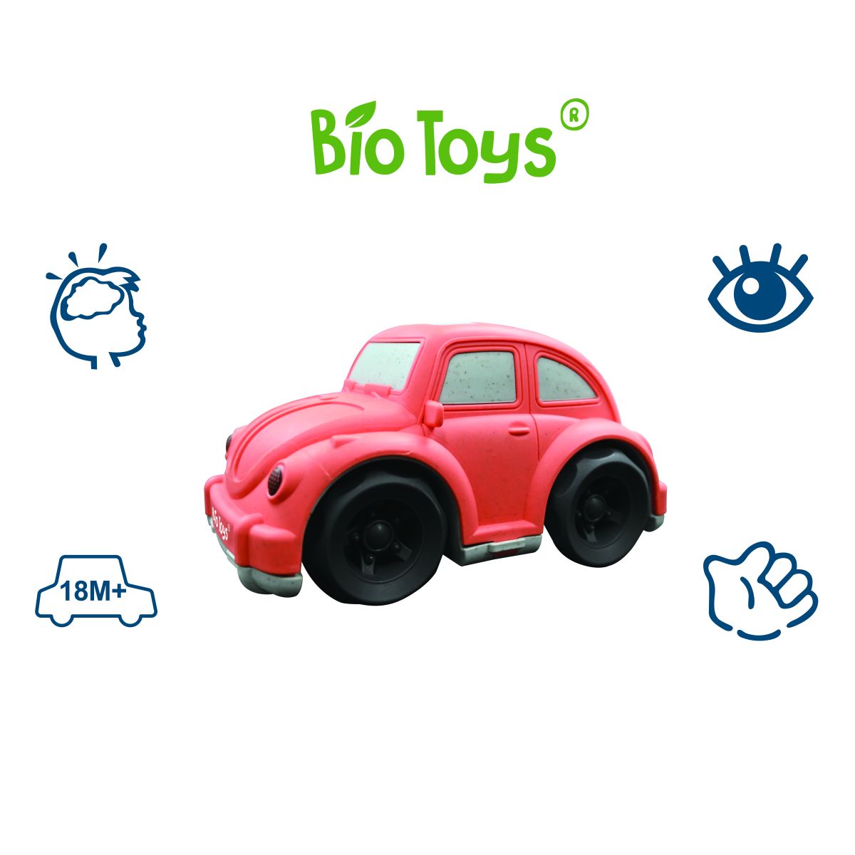 Lexibook Oranžové městské auto z bioplastu 10 cm