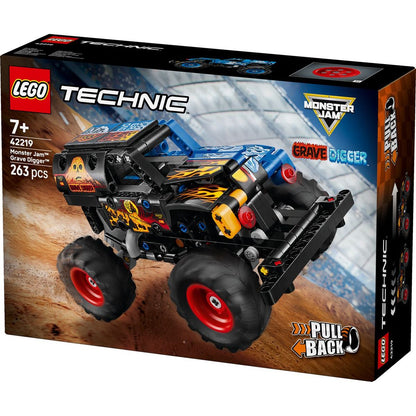 LEGO® 42219 Monster Jam™ Grave Digger™ Oheň a led